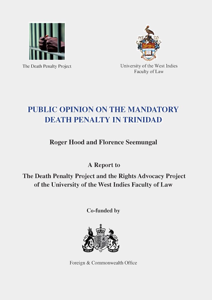 Public Opinion on the Mandatory Death Penalty in Trinidad (2011)