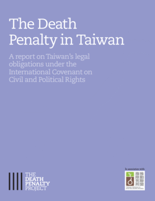 The Death Penalty in Taiwan