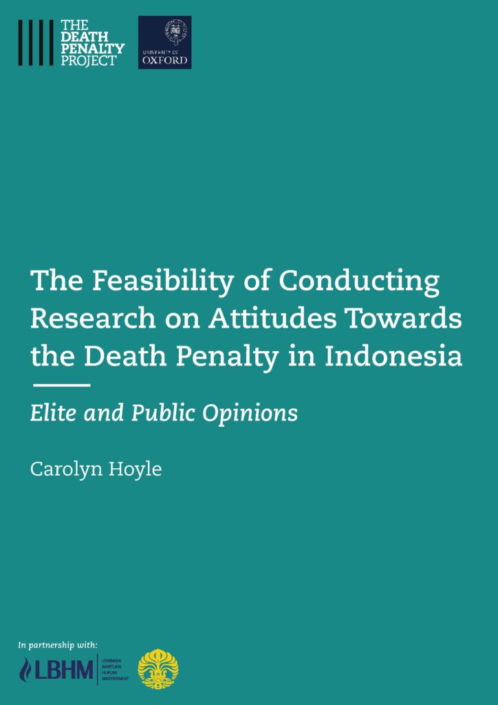 The Feasibility of Conducting Research on Attitudes Towards the Death Penalty in Indonesia