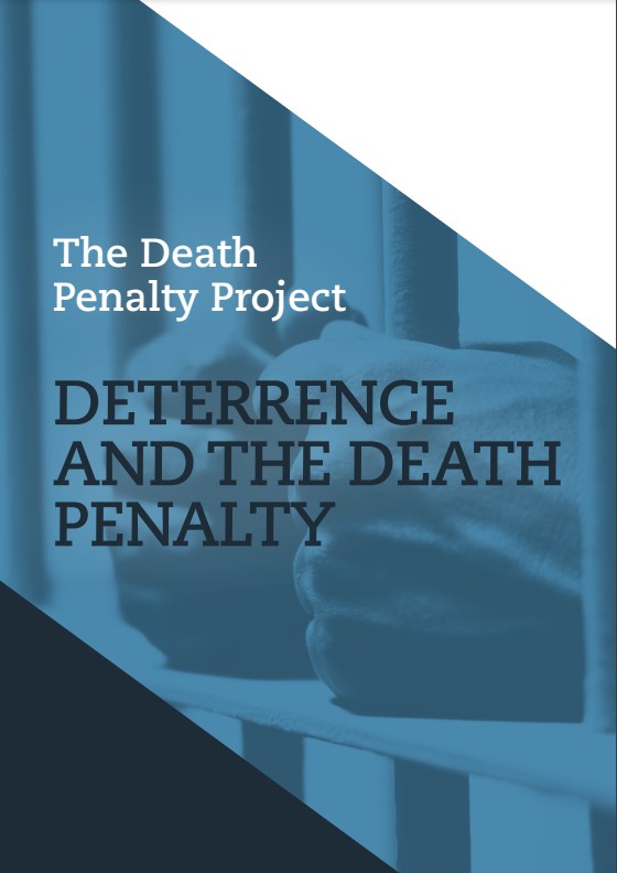 Deterrence and the death penalty 