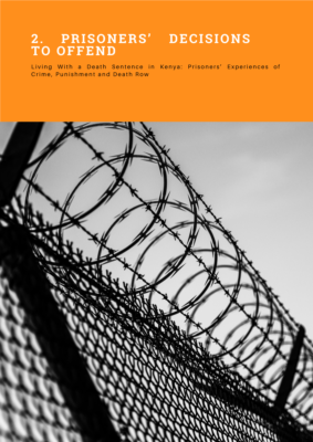 Prisoners’ Decisions to Offend